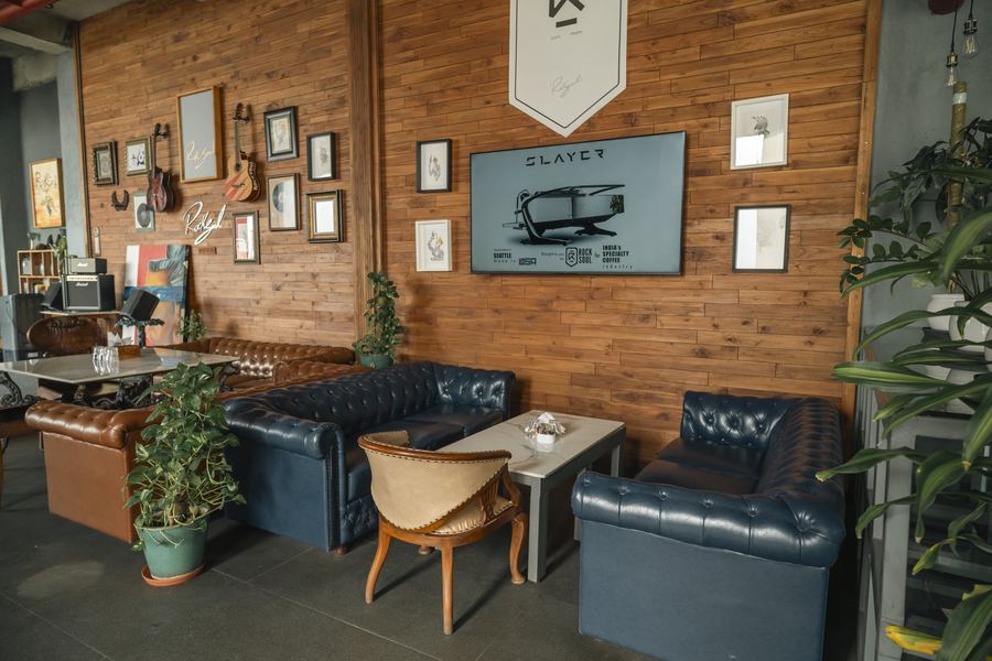 Café interior detail